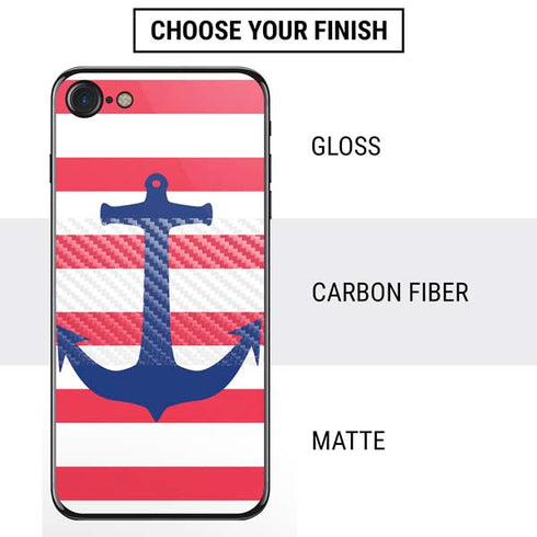 Nautical Stripes iPhone SE (2nd & 3rd Gen) Skin