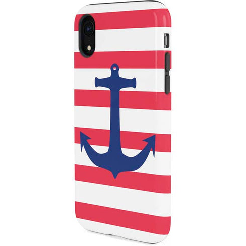 Nautical Stripes iPhone XR Pro Case