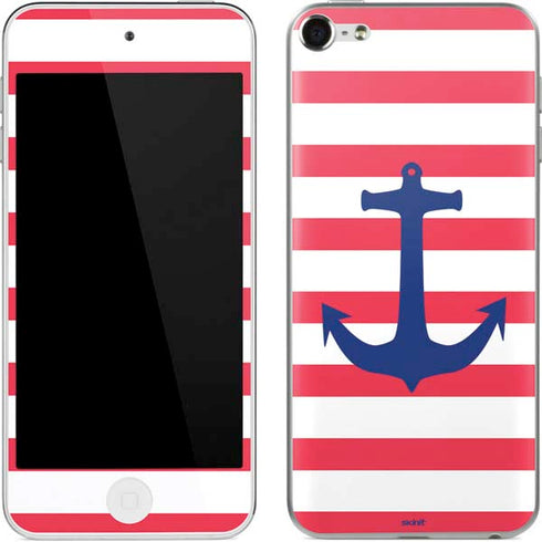 Nautical Stripes Apple iPod Skin