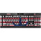 Nautical Stripes K95 RGB PLATINUM Mechanical Gaming Keyboard Skin