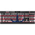 Nautical Stripes K95 RGB PLATINUM Mechanical Gaming Keyboard Skin