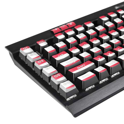 Nautical Stripes K95 RGB PLATINUM Mechanical Gaming Keyboard Skin