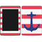 Nautical Stripes Amazon Kindle Skin