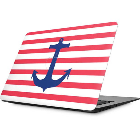 Nautical Stripes Apple MacBook Skin
