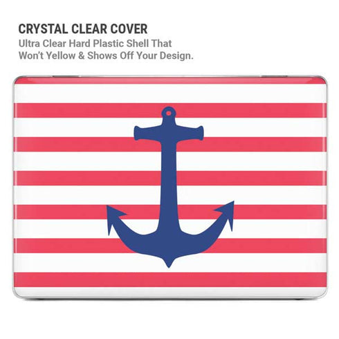 Nautical Stripes MacBook Air 15in (2023-2025) Case plus Skin