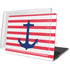 Nautical Stripes MacBook Pro 15in (2016-19) Case plus Skin