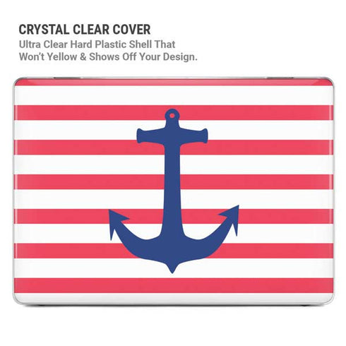 Nautical Stripes MacBook Pro 15in (2016-19) Case plus Skin