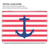 Nautical Stripes MacBook Pro 16in (2019-20) Case plus Skin