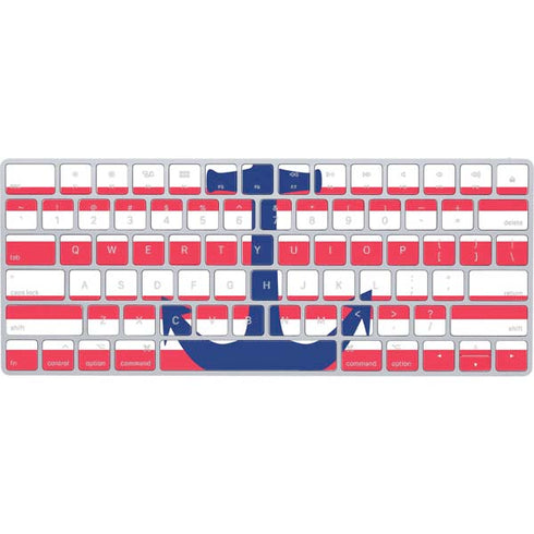 Nautical Stripes Magic Keyboard Skin