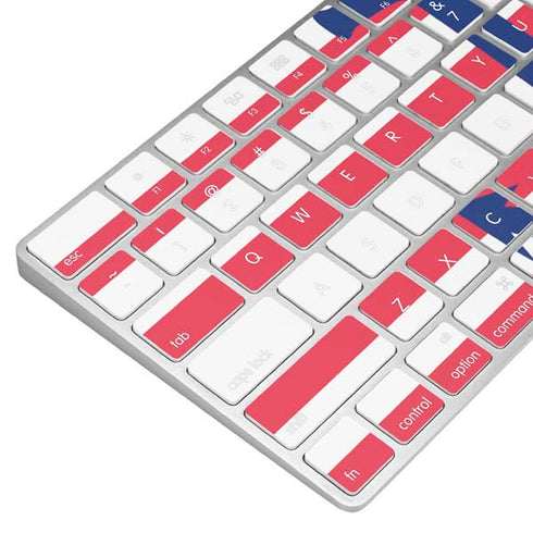 Nautical Stripes Magic Keyboard Skin
