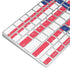 Nautical Stripes Magic Keyboard Skin