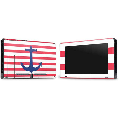 Nautical Stripes Nintendo Switch Bundle Skin