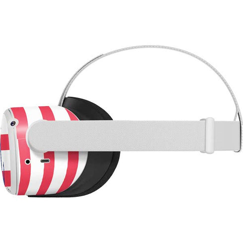 Nautical Stripes Oculus Quest 2 Skin