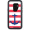 Nautical Stripes Otterbox Defender Galaxy Skin