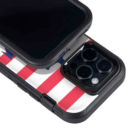 Nautical Stripes Otterbox Defender iPhone Skin