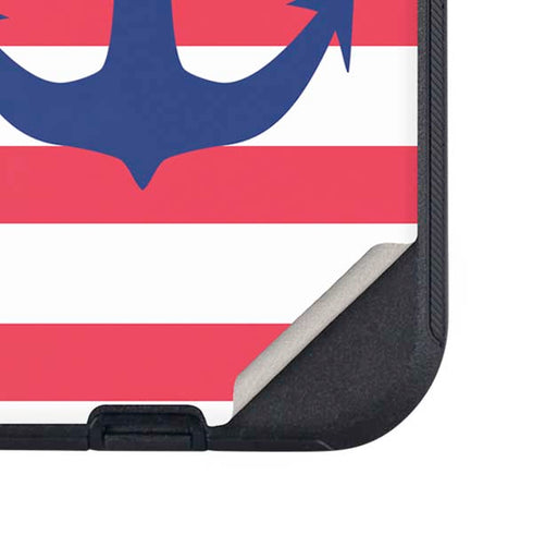 Nautical Stripes Otterbox Defender iPhone Skin