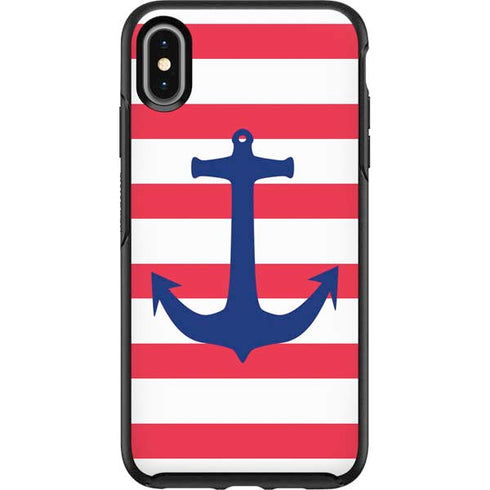 Nautical Stripes Otterbox Symmetry iPhone Skin