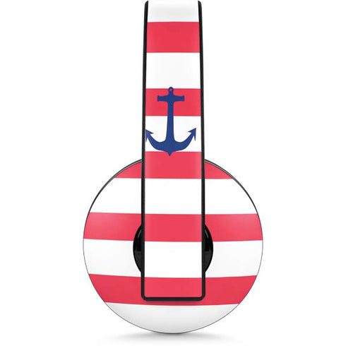 Nautical Stripes PlayStation 4 Gold Wireless Headset Skin