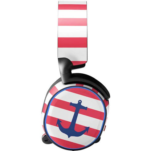Nautical Stripes SteelSeries Arctis 3 Skin