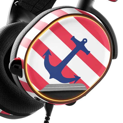 Nautical Stripes SteelSeries Arctis 3 Skin