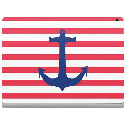 Nautical Stripes Surface Book 2 13.5in Skin