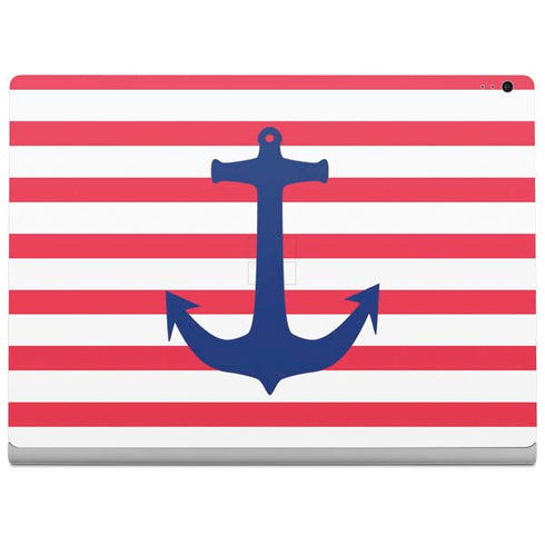 Nautical Stripes Surface Book 2 15in Skin