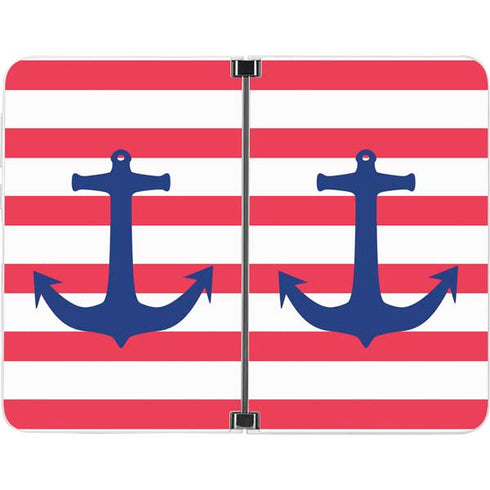 Nautical Stripes Surface Duo Skin
