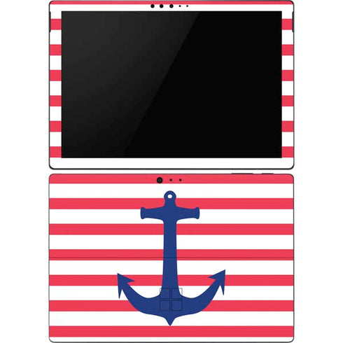 Nautical Stripes Surface Pro 6 Skin