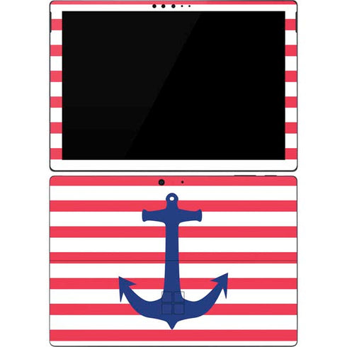 Nautical Stripes Surface Pro 7 Skin