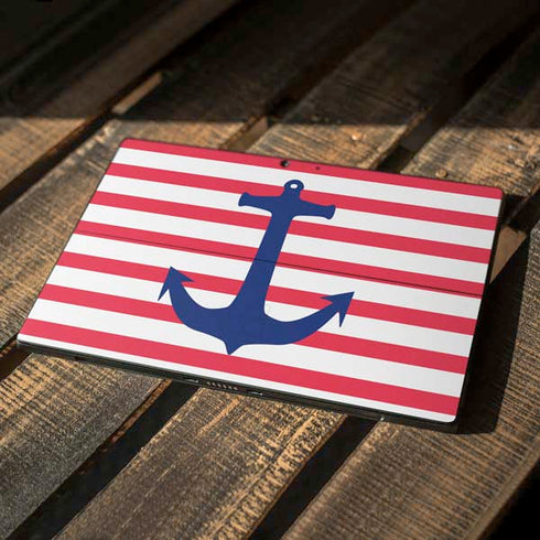 Nautical Stripes Surface Pro 7 Skin