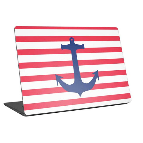 Nautical Stripes Universal Laptop 11in (8.8 x 6.2in) Skin