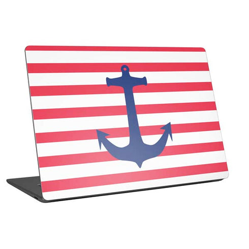 Nautical Stripes Universal Laptop 13in (10.6 x 7.6in) Skin