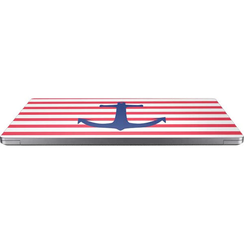 Nautical Stripes Universal Laptop 14in (11.4 x 8.2in) Skin
