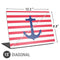 Nautical Stripes Universal Laptop 15in (12.2 x 8.8in) Skin