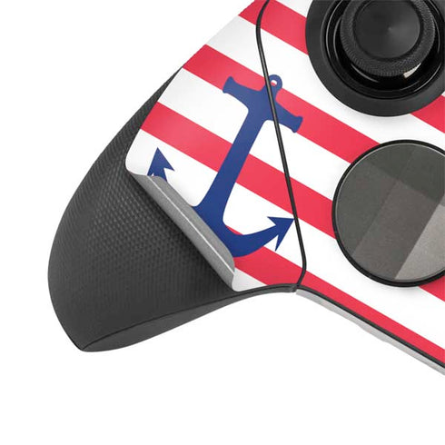 Nautical Stripes Xbox Elite Wireless Controller Series 2 Skin
