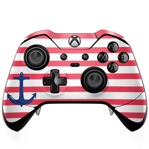 Nautical Stripes Xbox One Elite Controller Skin