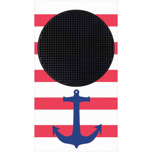 Nautical Stripes Xbox Series S Bundle Skin