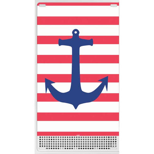 Nautical Stripes Xbox Series S Bundle Skin