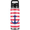 Nautical Stripes YETI Rambler 26oz Bottle Skin