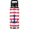 Nautical Stripes YETI Rambler 36oz Bottle Skin
