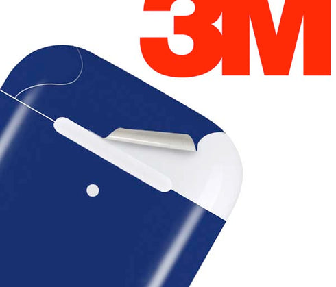 Navy Blue Solid Apple AirPods 2 Skin