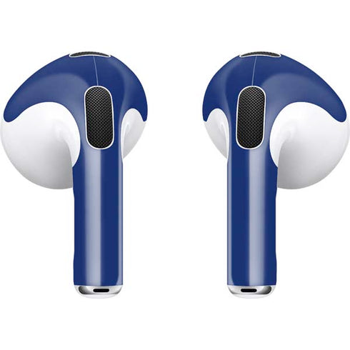 Navy Blue Solid Apple AirPods (3rd Gen 2021) Skin