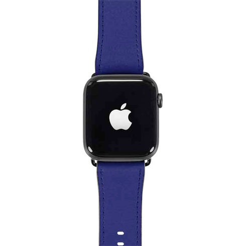 Navy Blue Solid Apple Watch Band 42-44mm