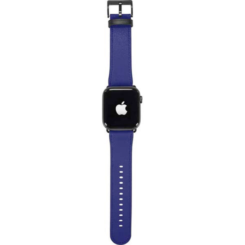 Navy Blue Solid Apple Watch Band 42-44mm