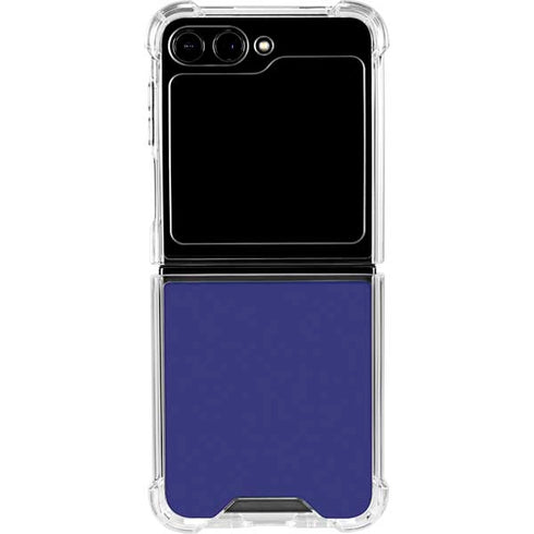 Navy Galaxy Z Flip5 5G Clear Case