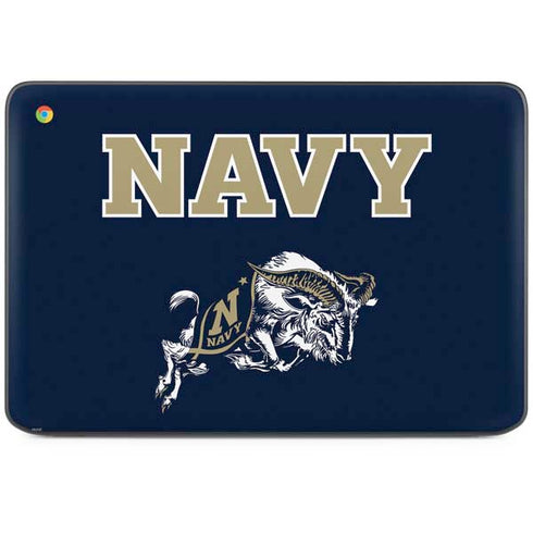 United States Naval Academy Navy Logo HP Chromebook Skin