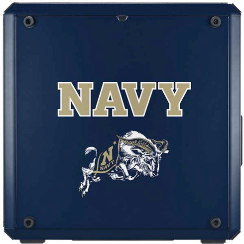 United States Naval Academy Navy Logo Cooler Master MasterBox Q300L Mini Tower Skin