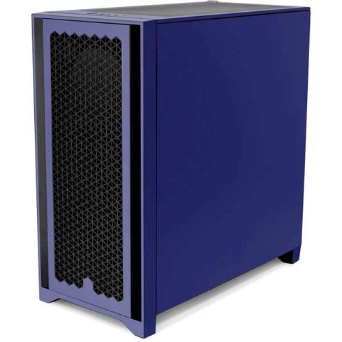 Navy Blue Solid Corsair 4000D Tempered Glass Mid-Tower ATX Case Skin