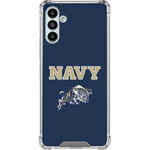 United States Naval Academy Navy Logo Galaxy A13 5G Clear Case