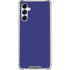 Navy Blue Solid Galaxy A14 5G Clear Case